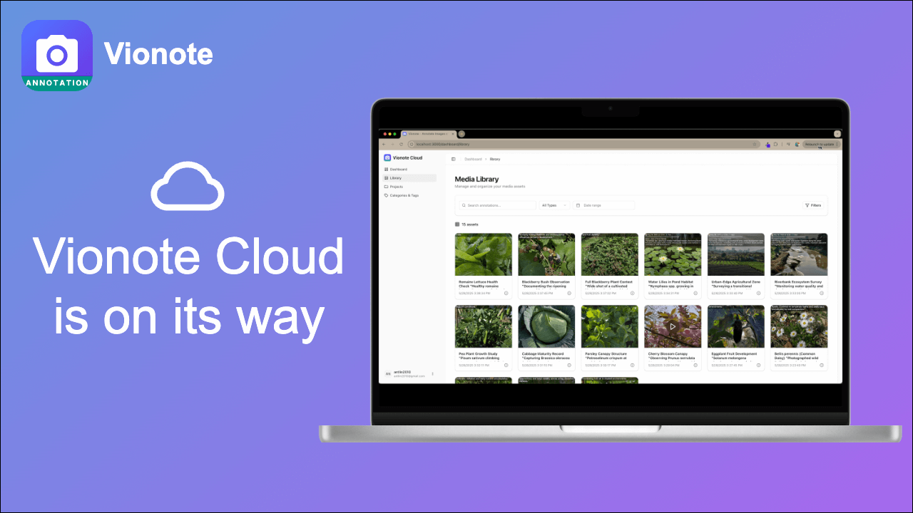 Vionote Cloud is on its way